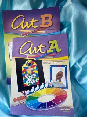 Art A & B Student Art Abeka Workbooks